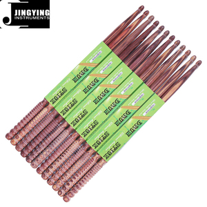 Jingying Music-varillas de tambor de bambú en espiral, alta resistencia, protección ambiental, alta calidad, 2022 - Product Image 1