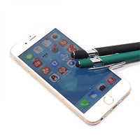 Stylo Bille Multifonction Nouveauté Vente Chaude, Stylet Écran Tactile Souple 2 en 1 avec Logo Personnalisé, Stylos Métalliques