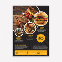 Brochure pliée personnalisée imprimée, manuel d'instructions, dépliant publicitaire, menu à emporter, affiche sur papier de qualité