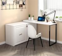 Vente en Gros Foshan Bureau-Lit Blanc Tout-en-Un Meuble de Bureau à Domicile Lit Pliant Bureau Ordinateur Pliable en Vente
