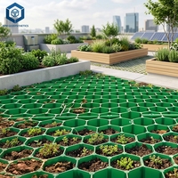 Pavé poreux en béton HDPE résistant pour parking et aménagement paysager moderne en Birmanie