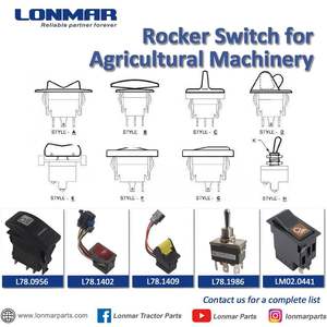 Interrupteur d'éclairage de travail avant Massey Ferguson - Product Image 3