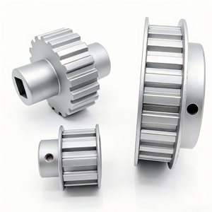 Polea de sincronización T10 de aleación de aluminio, 32 dientes, 25 mm de ancho, uso industrial OEM, aluminio/acero, aplicable a maquinaria de embalaje, brazos robóticos - Product Image 6