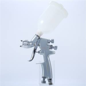 Supertools pour pistolet à <span class=keywords><strong>peinture</strong></span> pneumatique HVLP professionnel Mini pistolet à <span class=keywords><strong>peinture</strong></span> à air 1,0 mm Buse en aluminium H-921 <span class=keywords><strong>Peinture</strong></span> automobile Aérographe - Product Image 1