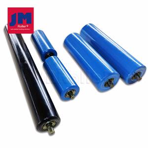 rohr 89 4 zoll v-förmig angetrieben flexibel schwerkraft riemengetrieb edelstahl zwischengerad trägerförderrolle für minenarbeiten - Product Image 1