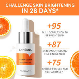 Suero Facial Antienvejecimiento con Vitamina C LANBENA para Iluminar, Blanquear e Hidratar la Piel 30ml - Product Image 3