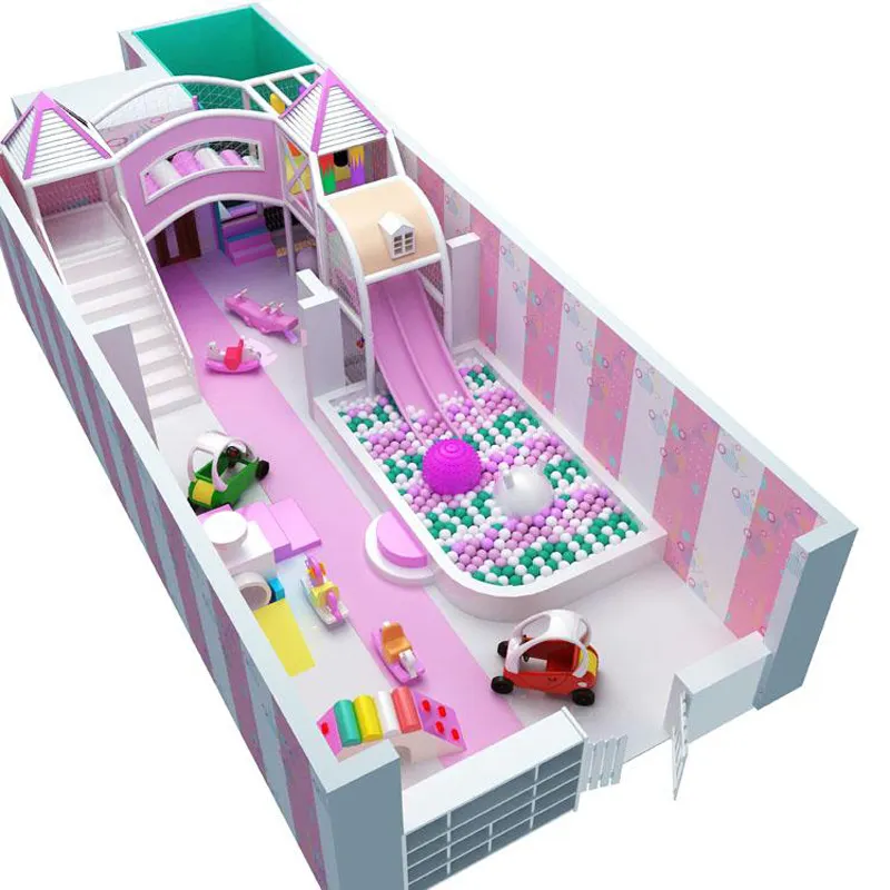 Bambini al coperto per parco giochi per bambini unicorn kids soft play commerciale personalizzato per giardino