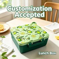 Boîte à lunch alimentaire à 3 compartiments, conteneur bento portable pour le stockage des aliments, idéal pour les trajets, le camping et les repas de remplacement diététiques