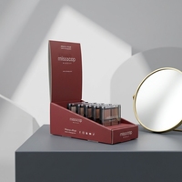 Présentoir de Comptoir en Carton Ondulé Personnalisé pour Cosmétiques, Plateau de Présentation à Niveaux pour Produits de Soin de la Peau