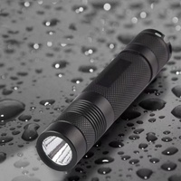 Lampe torche industrielle VTECH rechargeable 5W 395nm UV LED, indice de protection IP66, construction en alliage d'aluminium noir, pour la détection d'urine d'animaux et la détection de colle