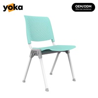 Chaise en plastique empilable moderne OEM ODM, directement de l'usine, pour salle à manger, réunion, conférence, hôtel, événement, fête