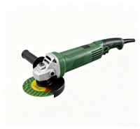 Meuleuse d'angle industrielle 1300W G1255 avec interrupteur arrière, 125mm, robuste, pour la découpe du métal et de la pierre