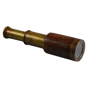 Métal Télescope En Laiton Vintage En Laiton Coloré Télescope - Product Image 1