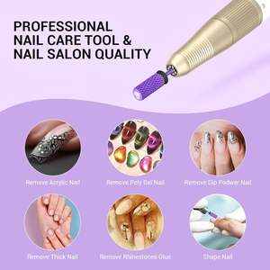 2025 autres équipements pour ongles, ensembles de <span class=keywords><strong>manucure</strong></span> professionnels petits forets à ongles russes portables - Product Image 2