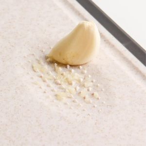Gadget de cuisine, planche à découper double face en acier inoxydable, acier inoxydable 304 de qualité alimentaire et planche à découper en paille de blé - Product Image 3