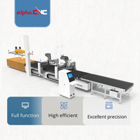 Routeur CNC Alpha Nesting pour le travail du bois 2130 ATC avec alimentation automatique et étiquetage