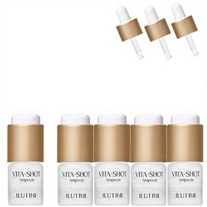 Brightening Ampoule Vitamin C + Hyaluronic Acid Dark Spot Care Anti-Aging <b>Face</b> Skincare for Women Korean Wholesale 4-Week - Product Image 1