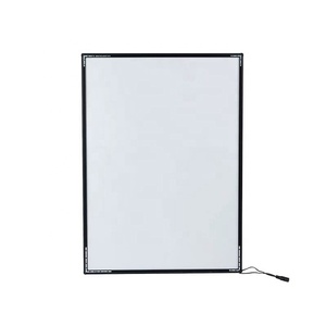 Hình chữ nhật trong nhà LED quảng cáo menu <span class=keywords><strong>lightbox</strong></span> với khung nhôm và kính cường lực đầy đủ màu sắc 1000 Lumens thân thiện với môi - Product Image 5