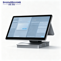 Terminal de point de vente Shangshang CT95 à double écran, caisse enregistreuse NFC avec écran tactile de 15,6 pouces, système d'exploitation Android, Wi-Fi 6 et Bluetooth 5.2