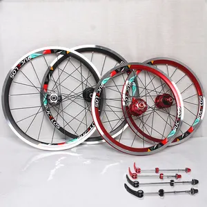 Колесная пара для горного велосипеда BUCKLOS, 20 дюймов, обод 406/451, алюминиевый сплав
