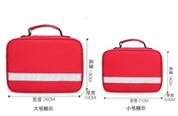Étui d'infirmière utilitaire étui de stéthoscope rembourré pour deux stéthoscopes/poignets BP et accessoires petit sac de premiers soins vide pour médecin