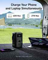 Batterie Externe Anker (PowerCore Reserve 192Wh) 60000 mAh LiFePO4, Chargeur Portable avec Écran Numérique Intelligent