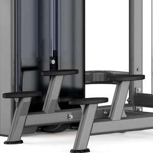 TSKJ Équipement de musculation professionnel de qualité <span class=keywords><strong>commerciale</strong></span> avec tubes épaissis, machine d'entraînement assistée pour tractions et dips - Product Image 2