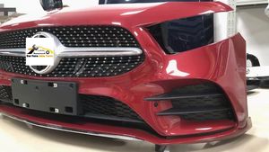 Kit de carrosserie de voiture d'occasion pour Mercedes-Benz W177 Lèvre de pare-chocs avant d'origine avec phares utilisés pour la mise à niveau <span class=keywords><strong>E350</strong></span> - Product Image 4