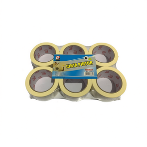 Ruban de peintre Mnj 4,8 cm x 40 cm, lot de 6, pour la protection des peintures - Product Image 1