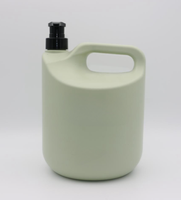 Bidon en plastique de haute qualité 1L 4L vide pour lessive, bidon jerrycan avec pompe, seau en plastique avec bouchon pour savon liquide, vente en gros