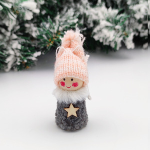 Nuevas Decoraciones Navideñas, Ángeles Tejidos, Muñecos Tejidos Colgantes para Niños y Niñas, Decoración para Árbol de Navidad y Armario - Product Image 4