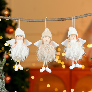 New cross-border angel doll <b>Christmas</b> tree ornament, decoration, plush toy for home and <b>window</b> <b>display</b>. - Product Image 3