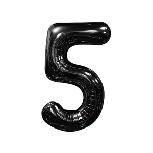 Blu numero N3 palloncino 100cm laurea per la festa della mamma cinese nuovo anno scuola di san valentino lettere di natale di Halloween - Product Image 6