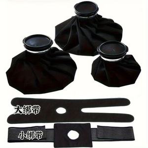 Water Filled Ice Pack Strap Design, Reusable Hot and Cold Compress Bag, Sports Physical Cooling Ice Pack