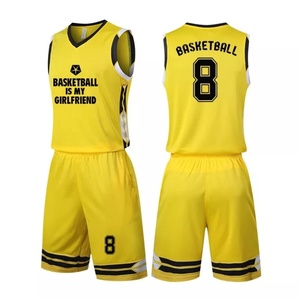 Maillots de basket-ball en mesh fendu, design 2023, 160g, 200g, 240g - Product Image 3