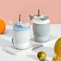 Tasse à Yerba Maté Isotherme en Acier Inoxydable 304 de 280 ml avec Paille, Isolation Thermique 6-12 Heures, Portable, Cadeau de Voyage, Classique VISION