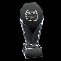 Honor Of Crystal Logo Plaque K9 Trophée de mode de haute qualité Business Souvenir Glass Award