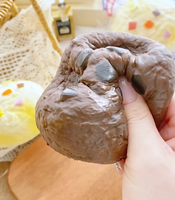 Jouet Squishy Géant Américain en Forme de Biscuit, à Remontée Lente, Réaliste, en Forme de Boulette Vapeur, Anti-Stress, Jouet Sensoriel Fidget, Vente en Gros, Boîte de Présentation