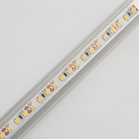 Éclairage LED personnalisé à détecteur de mouvement PIR pour armoire, profilé en aluminium, bande lumineuse linéaire pour garde-robe, vitrine à vin, placard à chaussures, étagère