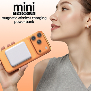 High Performance PD 20W USB-<b>C</b> Output 5000mAh Fast <b>Charging</b> Li-Polymer Battery Mini Pocket Portable Power Bank - Product Image 2
