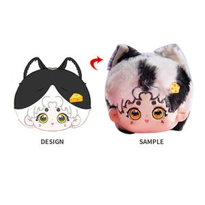 Voorbeeld van hoge kwaliteit op maat gemaakte Kpop-poppen, op maat gemaakte pluche sleutelhangers, 10cm en 20cm poppen, op maat gemaakte gezichtsborduurwerk - Product Image 2