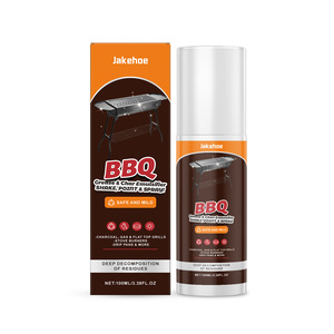 Nouveau JAKEHOE extérieur maison four poêle à frire dissout les taches <span class=keywords><strong>de</strong></span> Coke taches d'<span class=keywords><strong>huile</strong></span> nettoyage Barbecue poêle nettoyant - Product Image 5