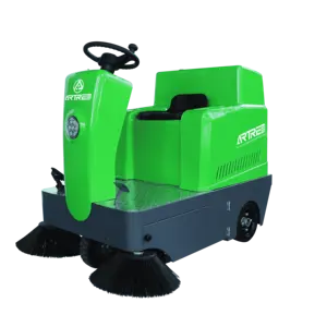 artred factory supplier sweepers ride on electric street floor sweeper machine road cleaning