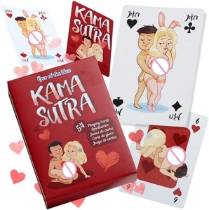 Jeu <span class=keywords><strong>de</strong></span> cartes illustrées éducatives sur les positions sexuelles du Kama Sutra pour les couples, exploration romantique, cadeau - Product Image 1