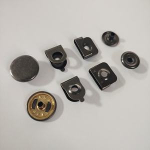 Hoge Kwaliteit Dikke Rvs Knoop Broek Broek Broek Broek Eco-Vriendelijke Vergulde Voor Dames Pakken Rokken Fabriek Kleding - Product Image 1