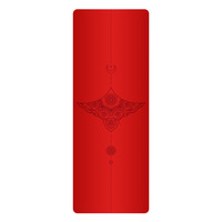 Tapis de yoga imprimé en gros, tapis d'exercice antidérapant pour la pratique à domicile ou en studio, idéal comme cadeau