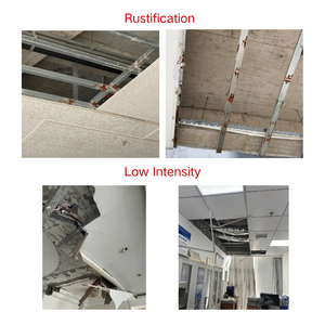 Profilés en acier léger pour cloisons <span class=keywords><strong>de</strong></span> plafond |   Canal en métal galvanisé ignifuge, résistant à la corrosion, certifié CE pour bureau - Product Image 2