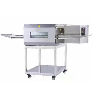 Pizza Baking Equipment 220v Commercial Stainless Steel Electric Gas Conveyor Bread Pizza Oven