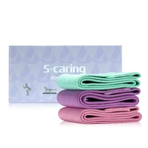 Sincare Yoga Gym Exercise fitness for Legs Glutes Booty Hip Fabric Resistance Bands