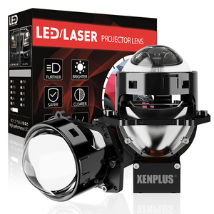 Haojunchi pour LP37 12V 180W 50000LM 6500K IP68 Nouveau Mini Projecteur de Phare LED Super Lumineux Adaptation Universelle Forme d'Ampoule H4 <span class=keywords><strong>1</strong></span> - Product Image 2